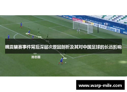 魏震禁赛事件背后深层次原因剖析及其对中国足球的长远影响